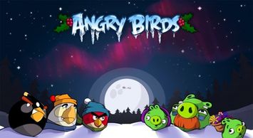 angry birds Christmas聖誕節特別版攻略1~5
