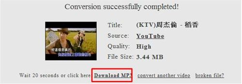 Videomp3自動將youtube影片轉成音樂mp3