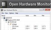 cpu、gpu、hd溫度及風扇轉速等硬體監控-Open Hardware Monitor