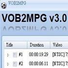 vob轉檔程式，vob轉mpeg-VOB2MPG