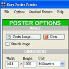 高解析度圖檔分割列印，印出大型海報-Easy Poster Printer